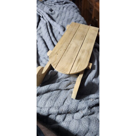 Unbranded Other - Rustic Wood Sled Tray 21.5” Farmhouse Winter Decor Christmas Centerpiece